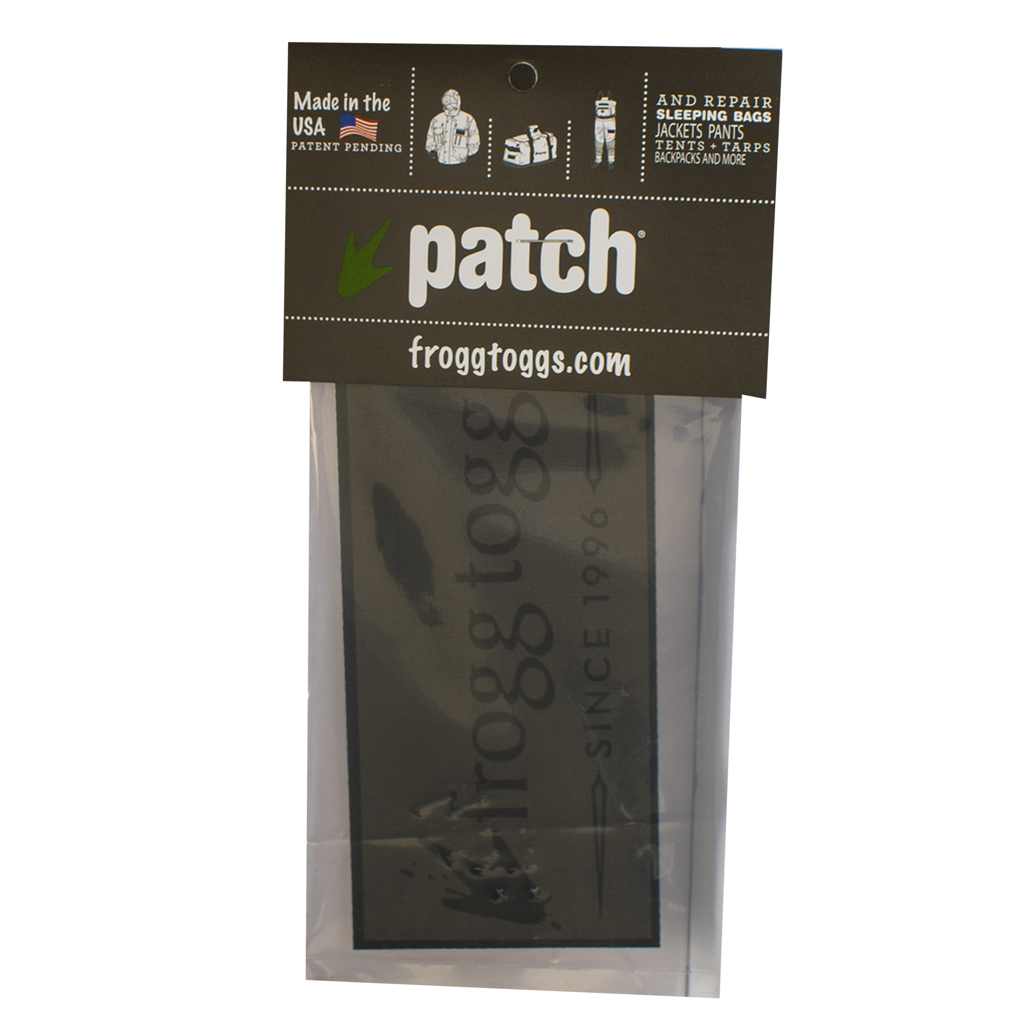 frogg toggs, NoSo Repair Patch, Major Brown, Model# 5NS3X6-315